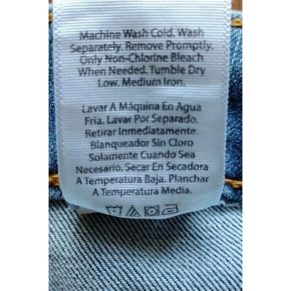 Time And Tru Jeans 20 High Rise Curvy Stretch Straight Casual - Picture 5 of 16